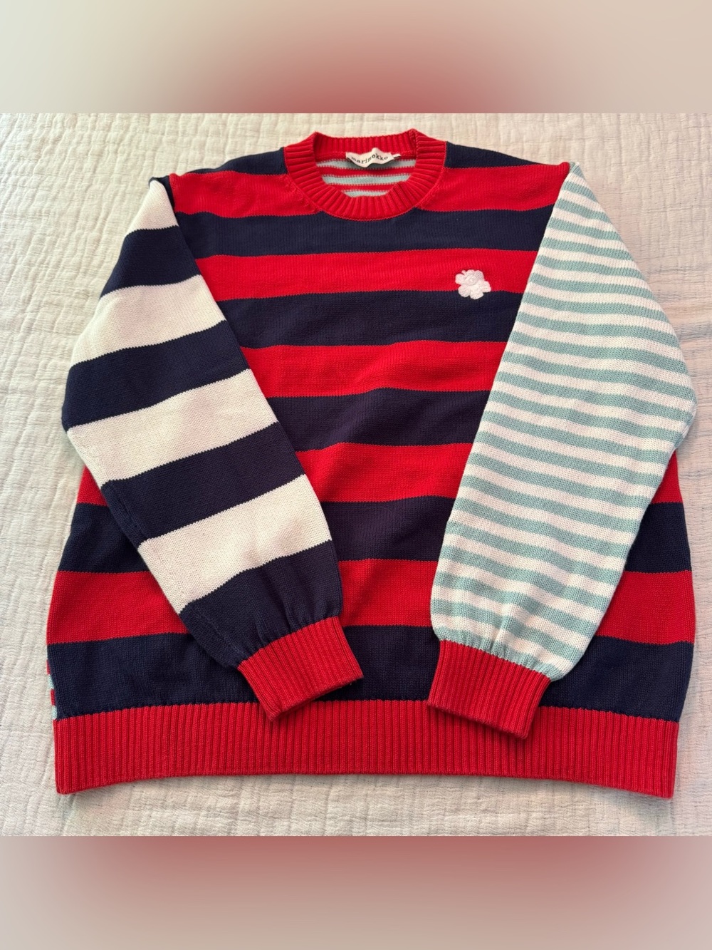 Marimekko Kesakoju Maalis Pullover Sweater Size Large - Picture 10 of 10